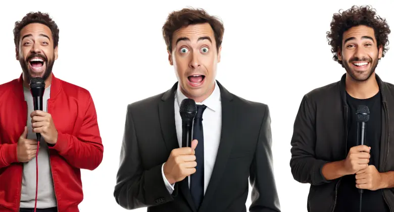 standup comedians lookin fresh in new clothes