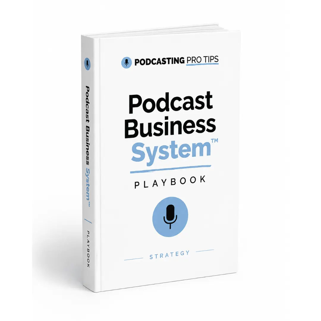 Podcast Business System Playbook Mockup