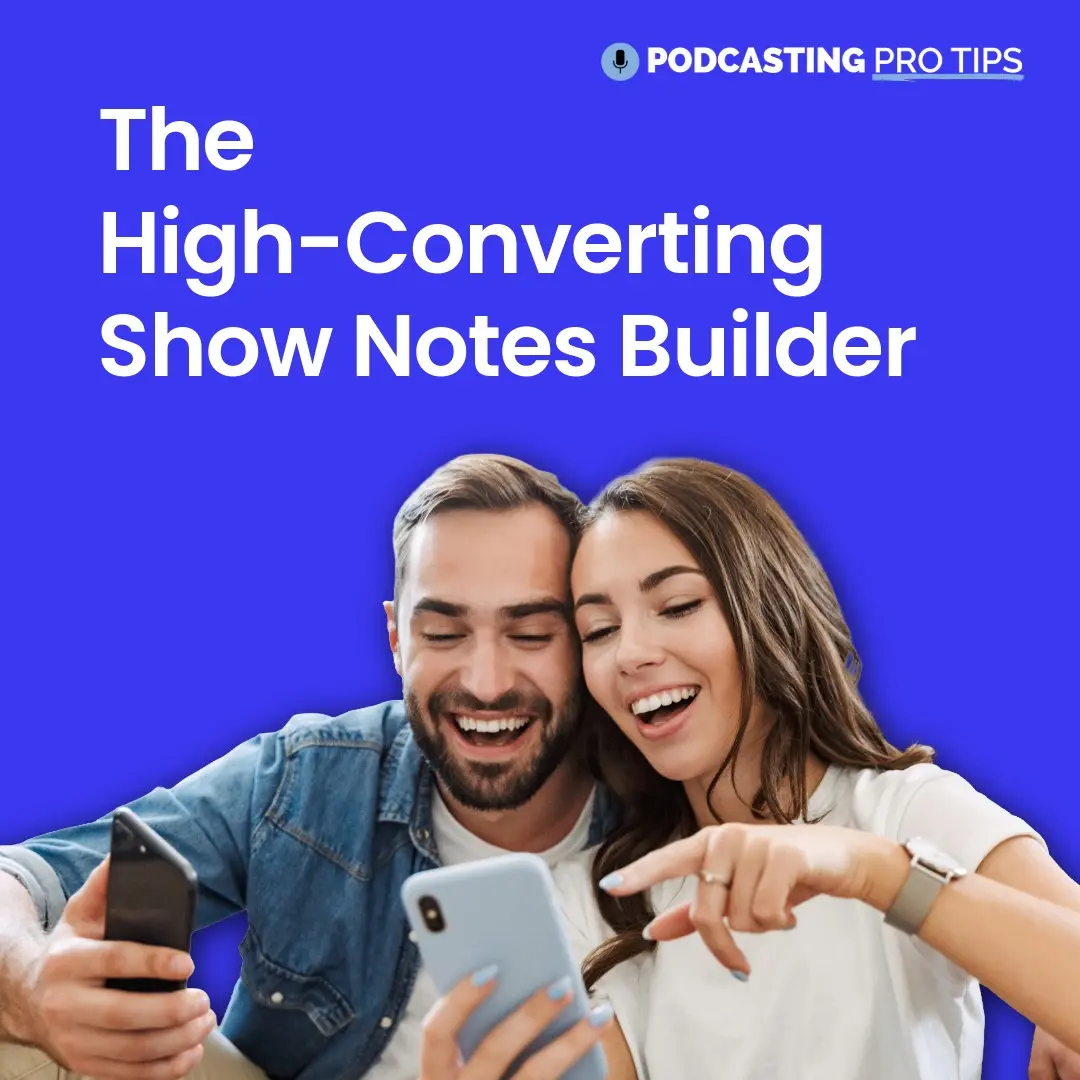 Podcast Show Notes template cover